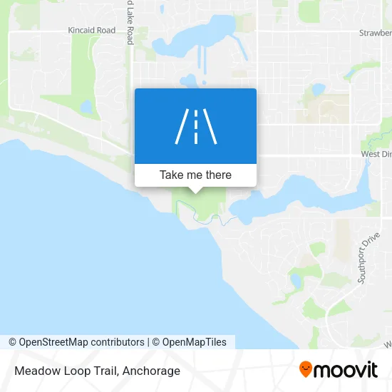 Meadow Loop Trail map