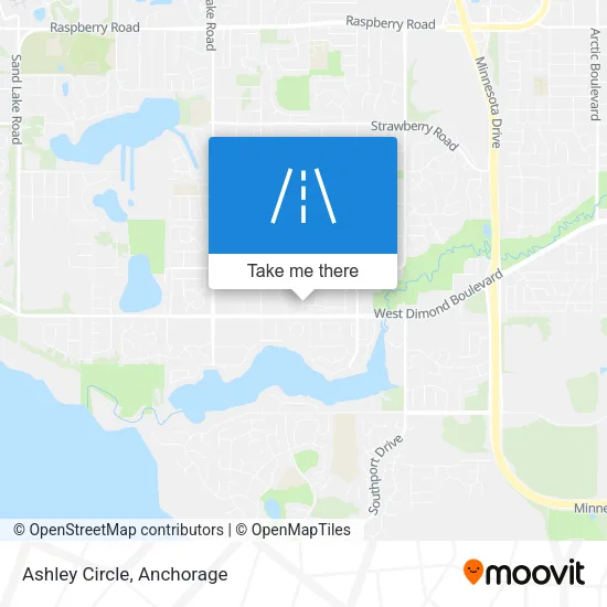 Ashley Circle map