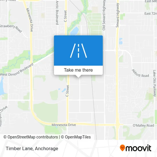 Timber Lane map