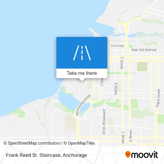 Frank Reed Sr. Staircase map