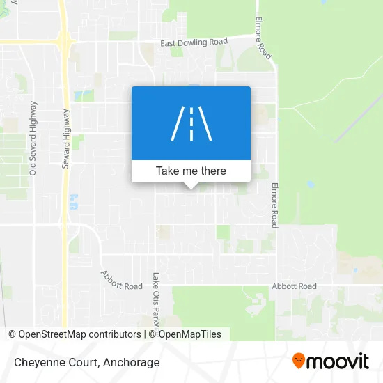 Mapa de Cheyenne Court