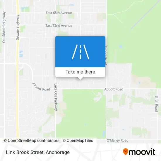 Link Brook Street map