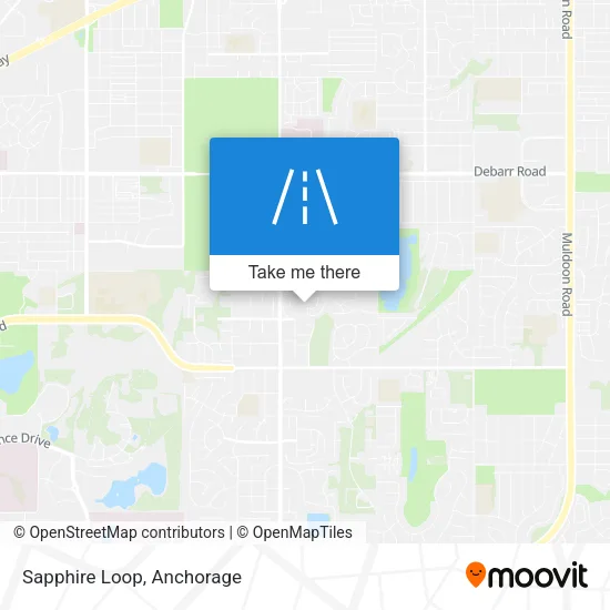 Mapa de Sapphire Loop