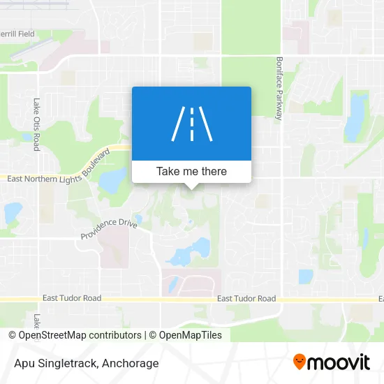 Apu Singletrack map