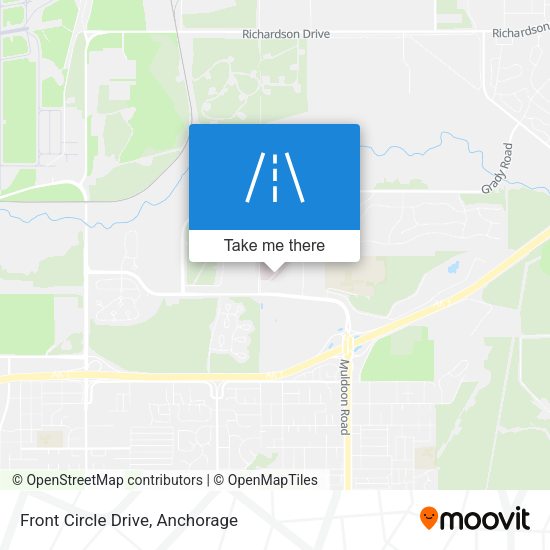 Mapa de Front Circle Drive