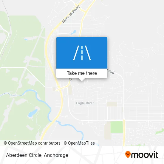 Aberdeen Circle map