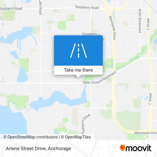 Arlene Street Drive map