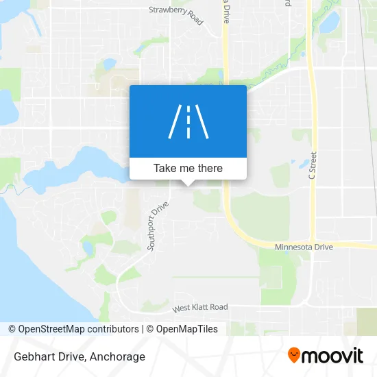 Gebhart Drive map