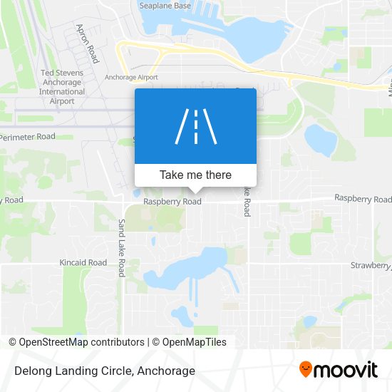 Delong Landing Circle map
