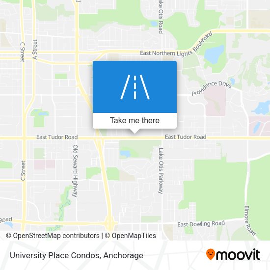 Mapa de University Place Condos