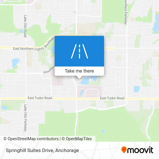 Springhill Suites Drive map