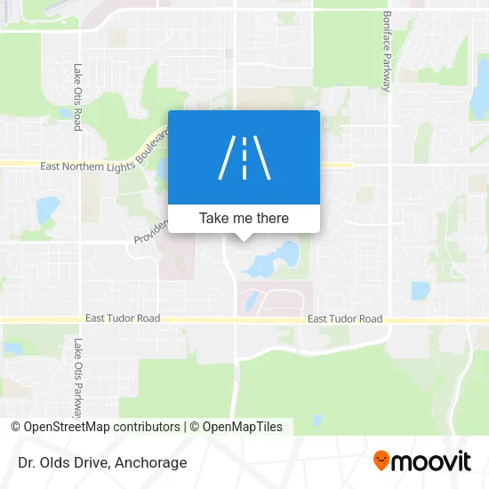 Dr. Olds Drive map