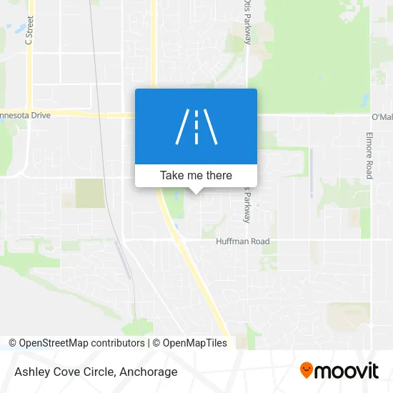 Ashley Cove Circle map