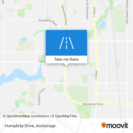 Humphrey Drive map