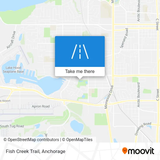 Fish Creek Trail map