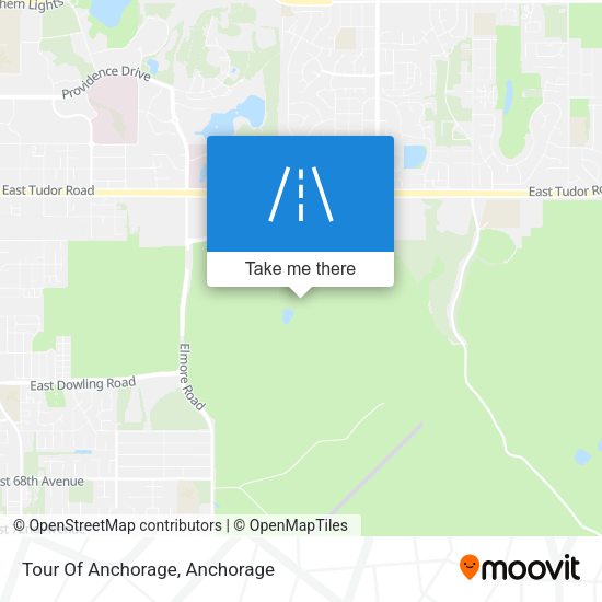Tour Of Anchorage map