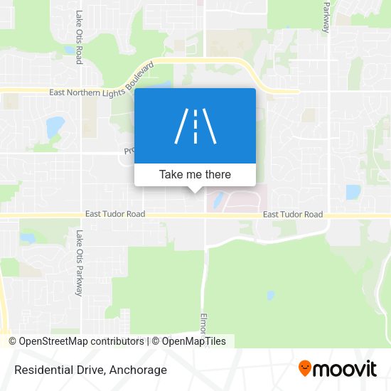 Mapa de Residential Drive