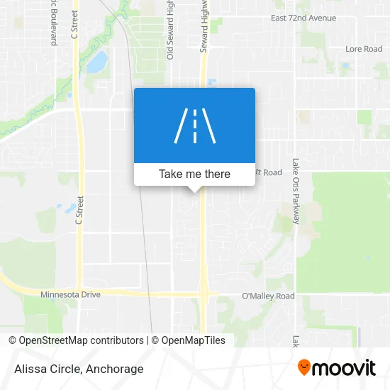 Alissa Circle map
