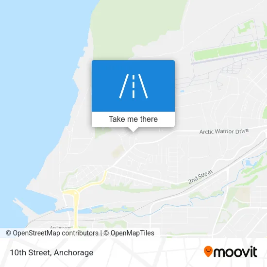 10th Street map