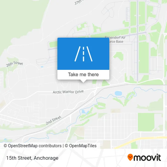 15th Street map
