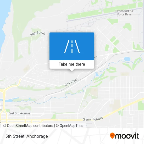 5th Street map