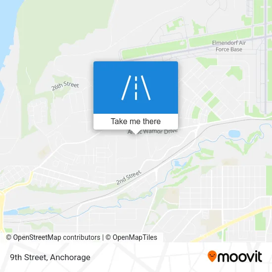 9th Street map