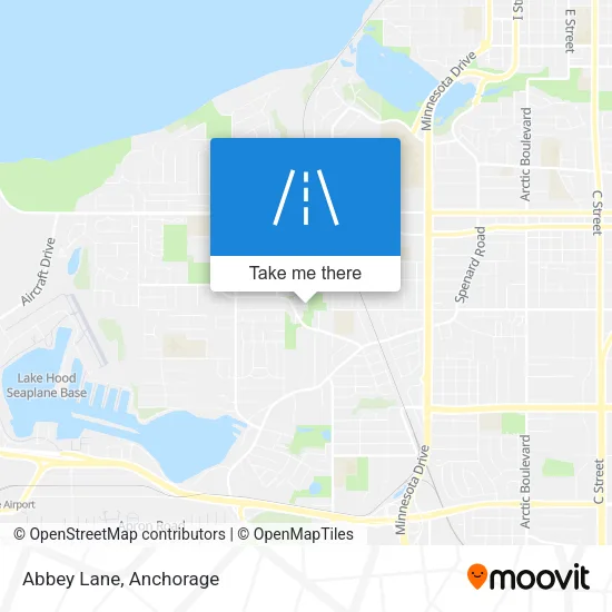 Abbey Lane map