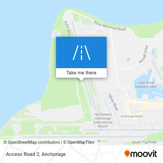 Access Road 2 map