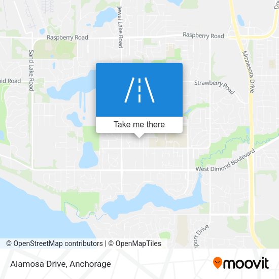 Mapa de Alamosa Drive