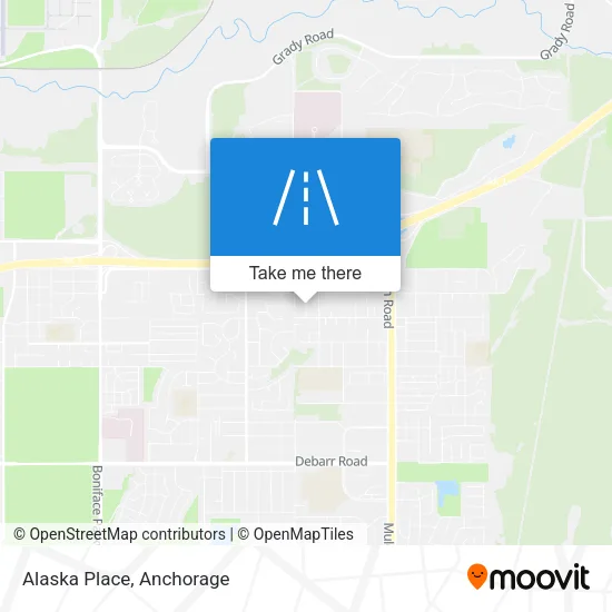 Alaska Place map