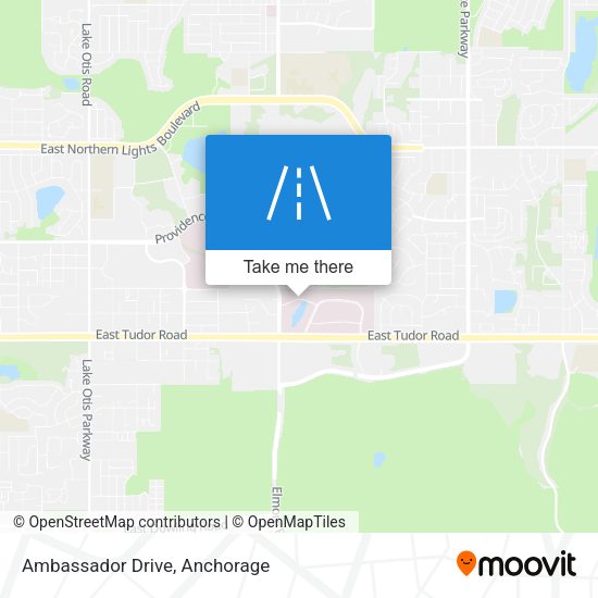 Ambassador Drive map