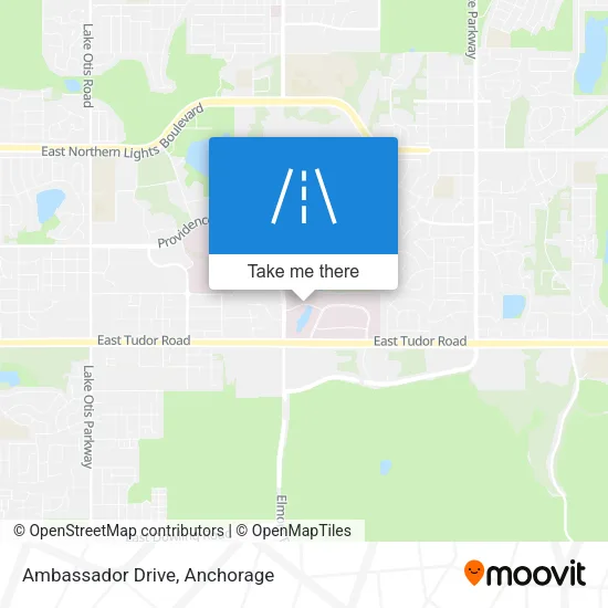 Ambassador Drive map