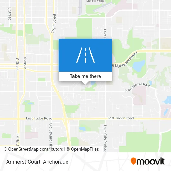 Amherst Court map
