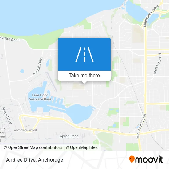 Andree Drive map