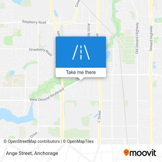 Ange Street map