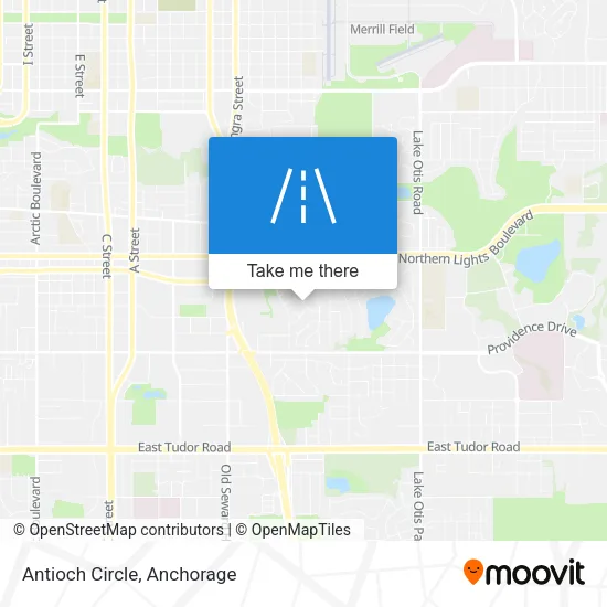 Antioch Circle map