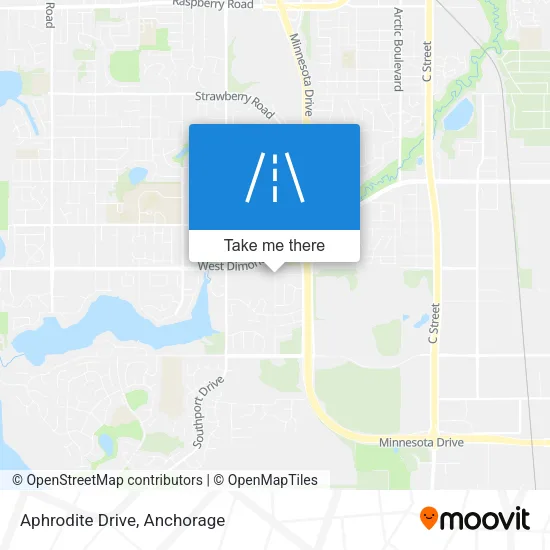 Aphrodite Drive map