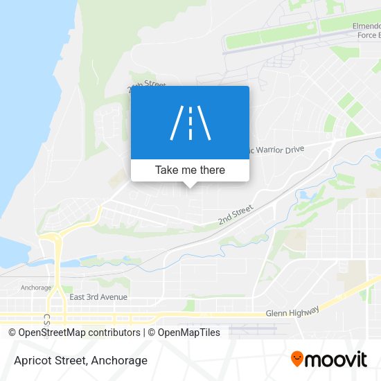 Mapa de Apricot Street