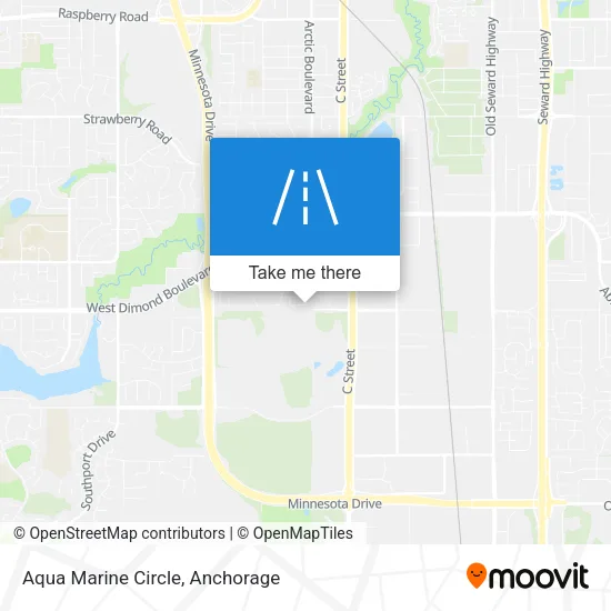 Aqua Marine Circle map