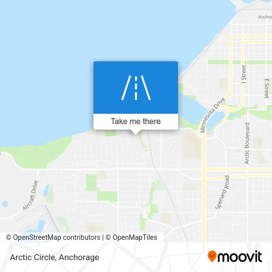 Arctic Circle map