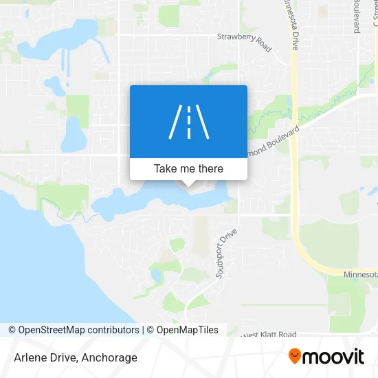 Arlene Drive map