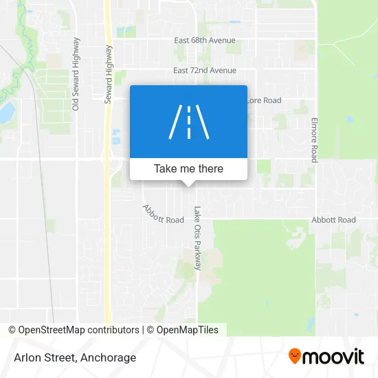 Arlon Street map