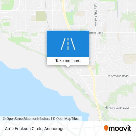 Arne Erickson Circle map