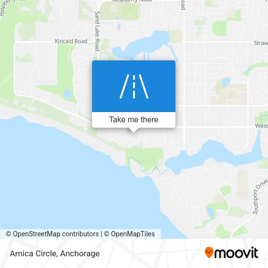 Arnica Circle map