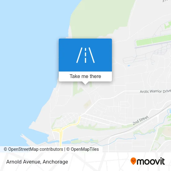 Arnold Avenue map