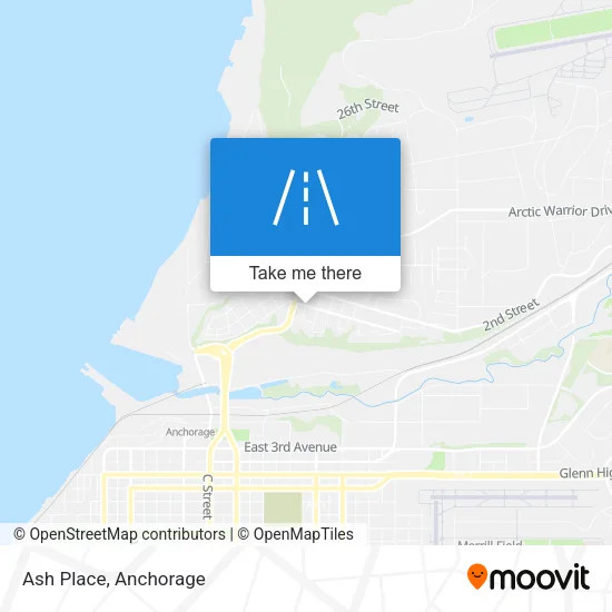 Ash Place map