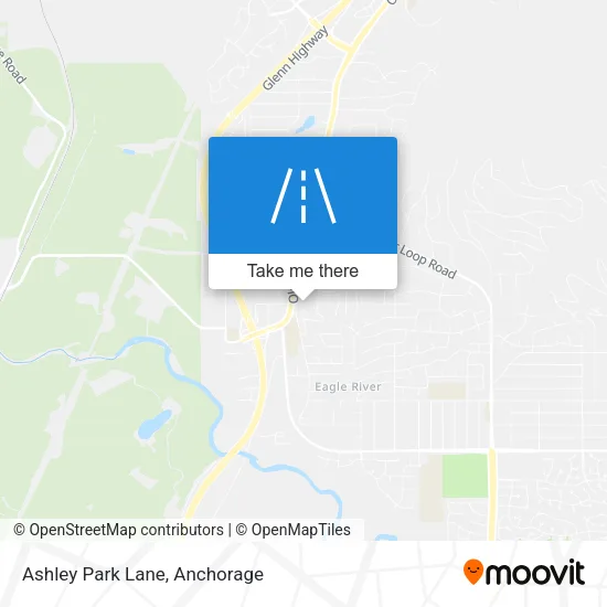 Ashley Park Lane map