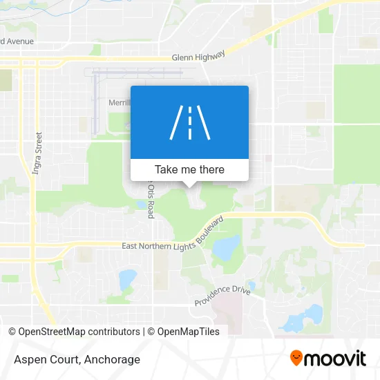 Aspen Court map