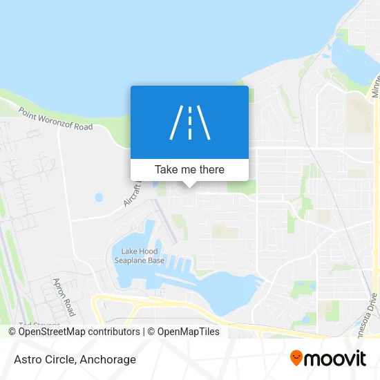 Astro Circle map