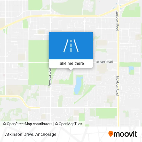 Atkinson Drive map